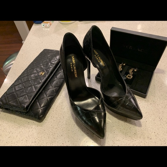 Saint Laurent pump heel size 7👠 - Picture 1 of 6